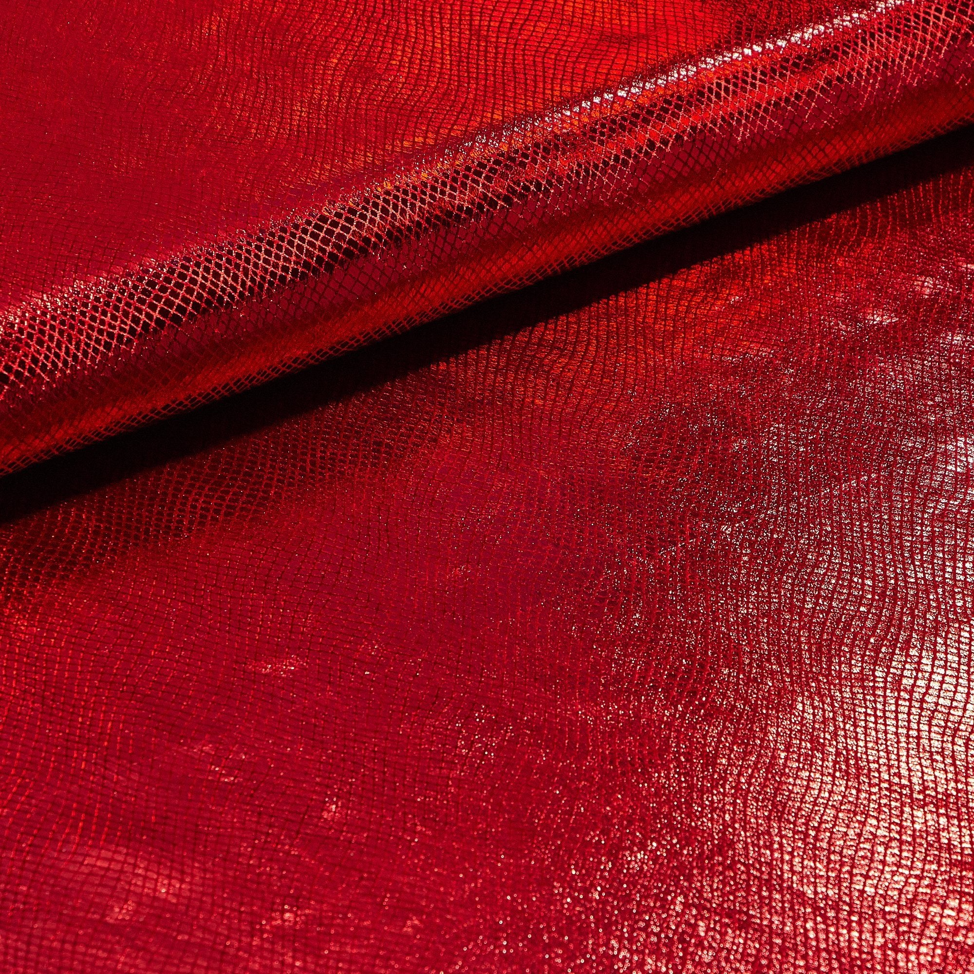 Cobra Foil Printed Stretch Velvet Fabric | Blue Moon Fabrics - Image 8
