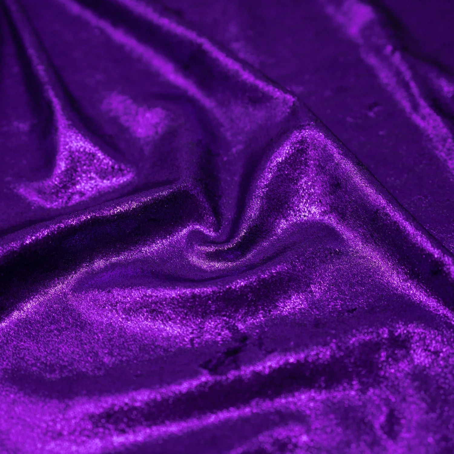 D Isis Foiled Stretch Velvet Fabric | Blue Moon Fabrics - Image 10